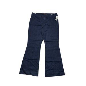 *New Melissa McCarthy Seven7 Flare Jeans Womens Size 20W Dark Wash Denim Pant
